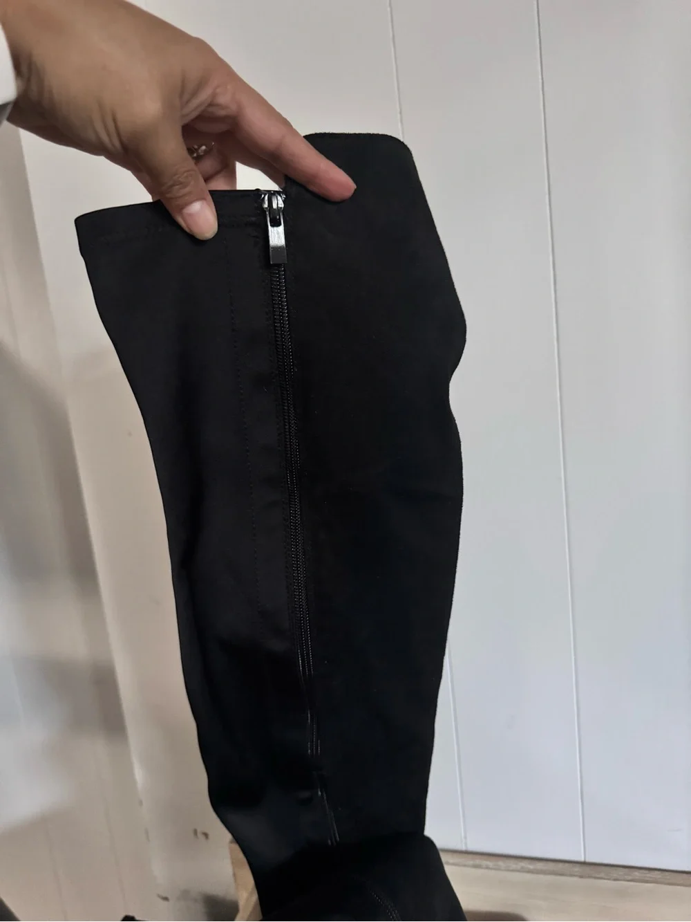 H&M Black Over-the-Knee Boots
